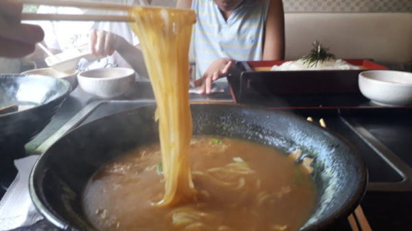 カレー麺